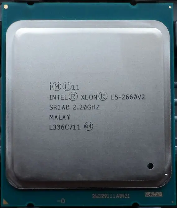 Intel Ксеон E5-2660 V2 E5-2660V2 SR1AB Процессор процессор 10 Core 2,20 ГГц 25 м 95вт E5 2660 V2 e5-2660V2