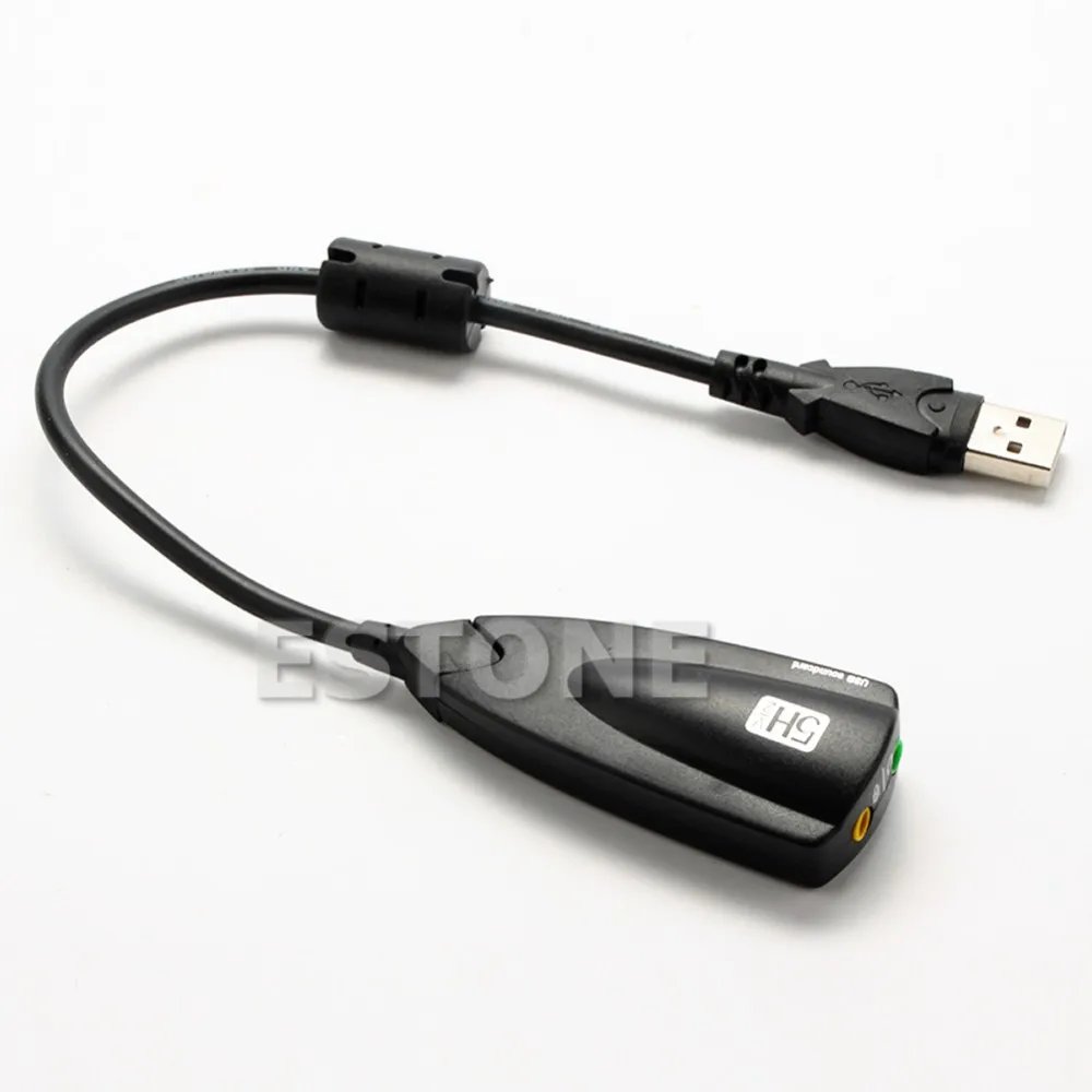 Сталь серии Сибирь 5 H V2 7,1 внешний usb-звуковой интерфейс USB к 3D виртуальный звук