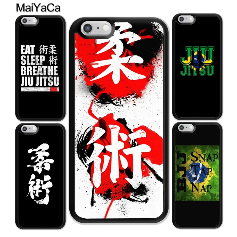 

MaiYaCa BJJ Brazilian Jiu Jitsu Art Phone Case For iphone XR XS MAX 11 Pro MAX X 6 6S 7 8 Plus 5 5S Back Cover Shell
