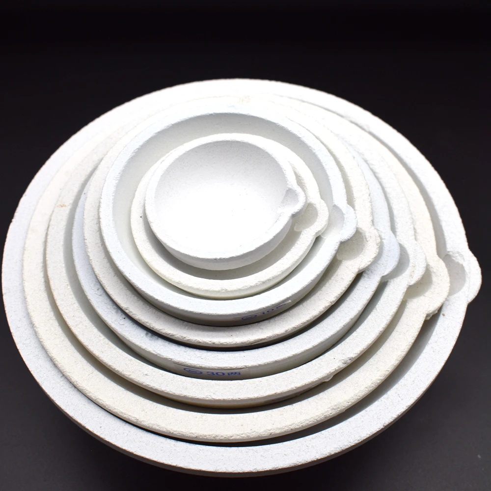 100 Grams High Temperature Quartz Silica Melting Bowl 58mm  Melting Crucible For Gold Silver