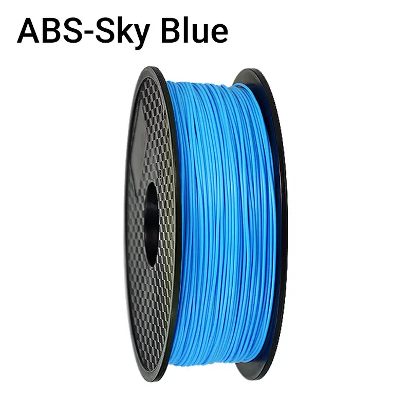 polypropylene 3d printer filament TOPZEAL Premium Solid ABS Filament 3D Printer 1.75mm 1KG Plastic Rubber Consumables Material Black Color for 3D Printing petg plastic 3d printing 3D Printing Materials