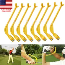 US Golf Swinging инструмент для обучения качению, тренажер для контроля запястья, выравнивание жестов