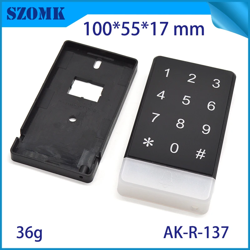 szomk plastic enclosure for electronics plastic case plastic box for electronics project RFID sensor junction box plastic housing access control system door entrance IC card reader control box  (16)