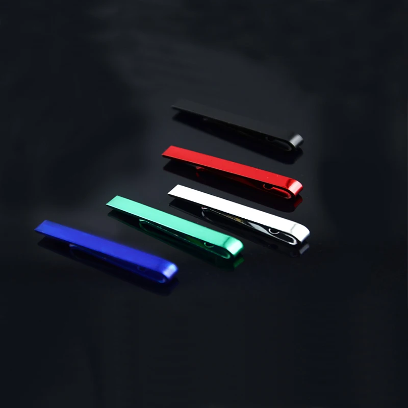 

Mdiger Candy Color Mens Tie Clip Gift Upscale Series Suit Accessories FashionTie Bar for Gentlemen Simple Necktie Tie Clips
