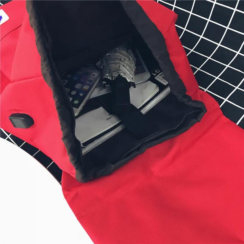 Fashion USB Charging Backpack Women Casual Oxford Backpacks Ladies Travel Bags Women Solid Black School Bag Female 2018 Bolsa (69)