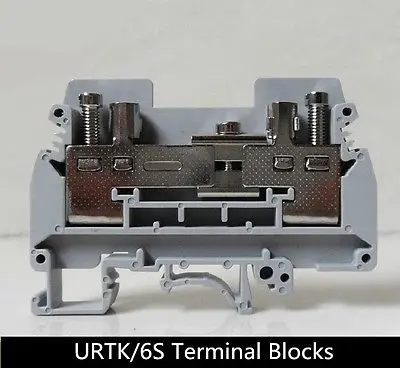 

50Pcs URTK/S URTKS UK-6S DIN rail connector Terminal blocks Phoenix type