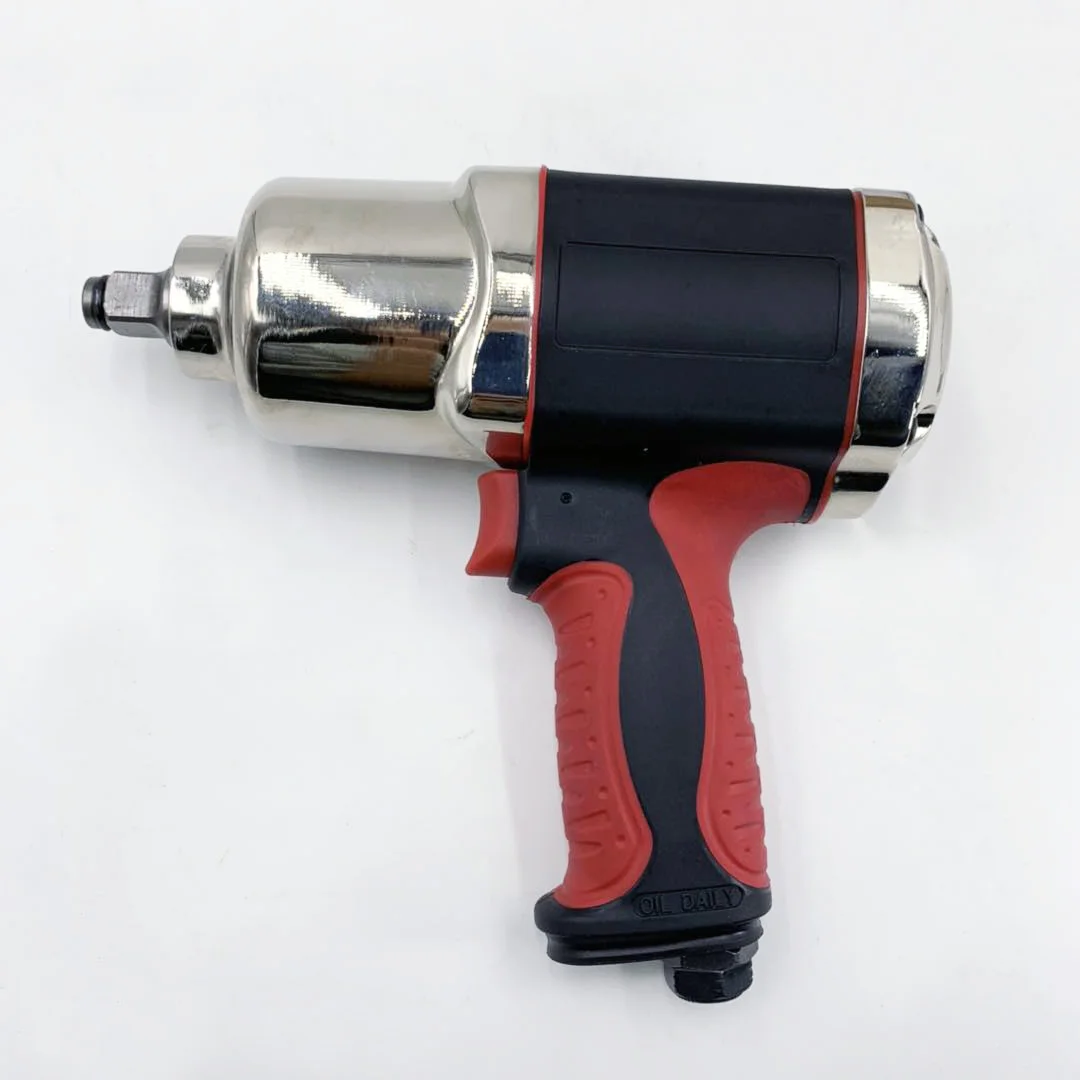 SAT1710 18mm Bolt Capacity 680N/m Twin Hammer Pneumatic Handle Exhaust