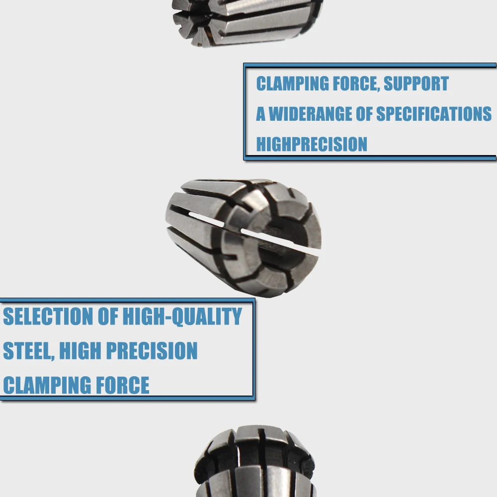 Шт. 4 шт. ER11 Весна цанговый комплект 1 мм 1,5 2 мм 2,5 для ЧПУ Workholding гравировка Весна цанговый фрезерный станок инструмент