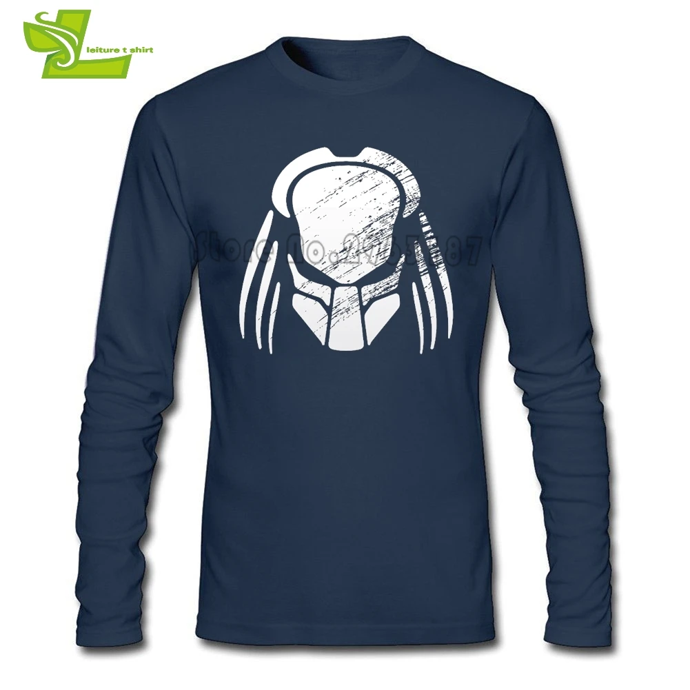 

Aliens Vs Predator Requiem Male T Shirt Fashion Loose T-Shirt Men Long Sleeve Round Neck Tshirts Guys New Arrival Clothes