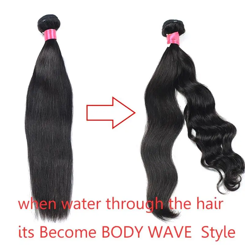 Pinshair Natural Color Indian Hair Wet And Wavy Human Hair Weave Weft Extensions 3 Bundles Deals 10-18 Inch Non Remy Thick Hair (6)
