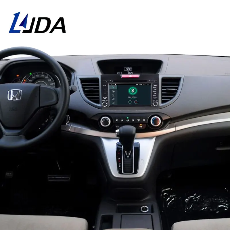 Top LJDA 2Din Android 9.1 Car Radio For HONDA CRV CR-V 2012-2016 WIFI Car Multimedia Player Stereo GPS Navigation DVD IPS Auto Audio 5