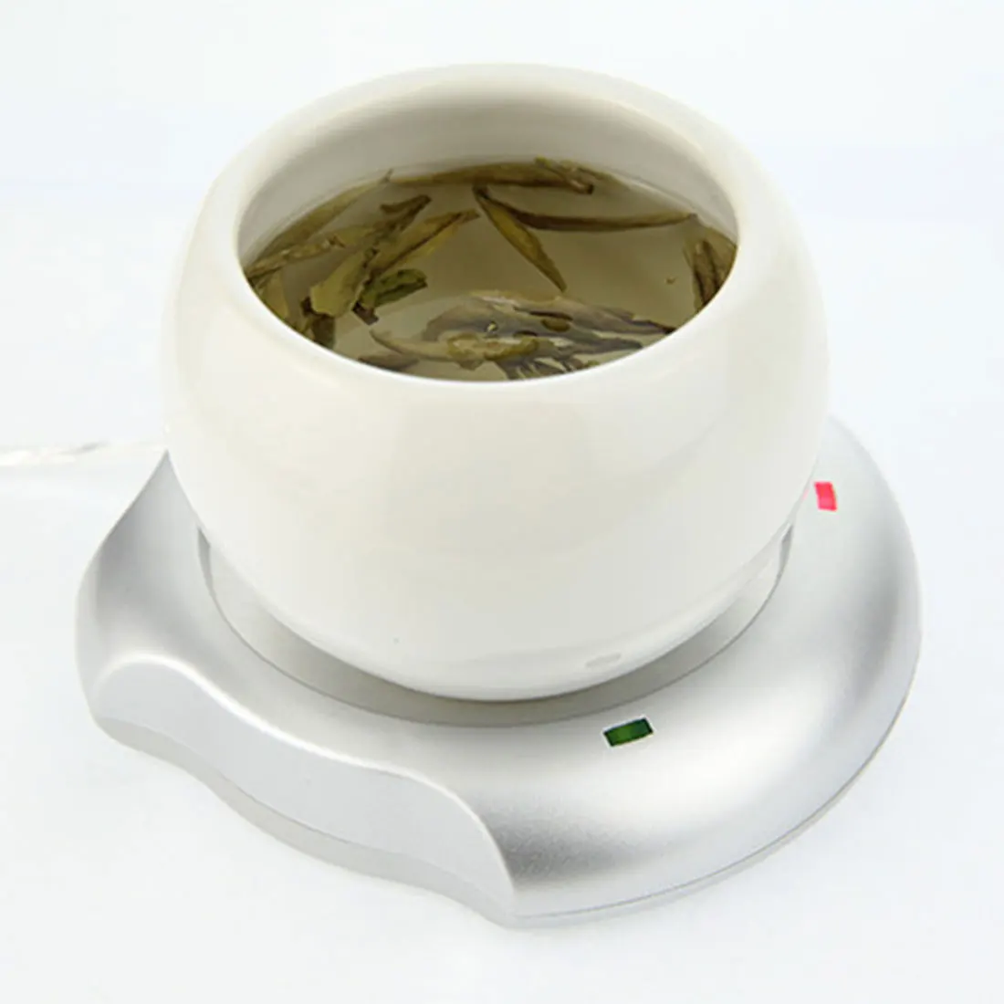 Креативный USB нагревательный коврик портативная электрическая чашка для чая кофе кружка для напитков подогреватель грелка с 4 портами usb-хаб с переключателем ВКЛ/ВЫКЛ