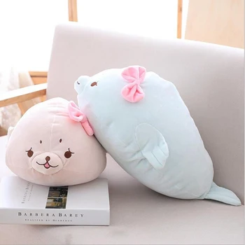 

Fat Soft Seals Plush Toys Sea Lions Soft Stuffed Animal Toy Plush Pillow Birthday Gift For Girls