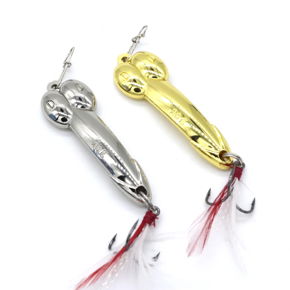 DD spoon fishing lure metal bait 5g 10g 15g 20g spinnerbait isca