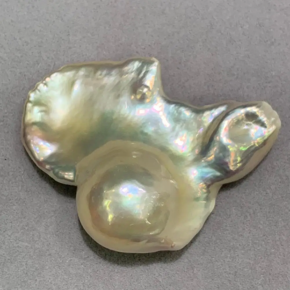 

baroque natural fresh water pearl loose pearl beads without hole DIY jewelry for designer large pearl the same as picture