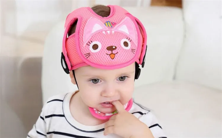 Baby Animal Protective Helmet for Kids Safety Helmet Babies Walking Running Headwear Head Protection Soft Baby Safety