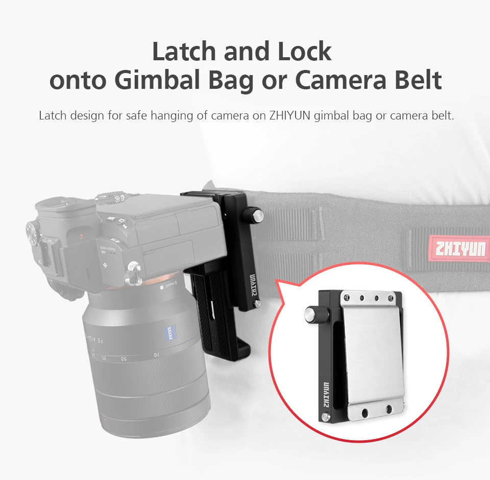 ZHIYUN Original EX1D01 TransMount Quick Release Base Plate for Weebill Lab/ Crane 3 Lab/ Crane 2 Handheld Gimbal Stabilizer