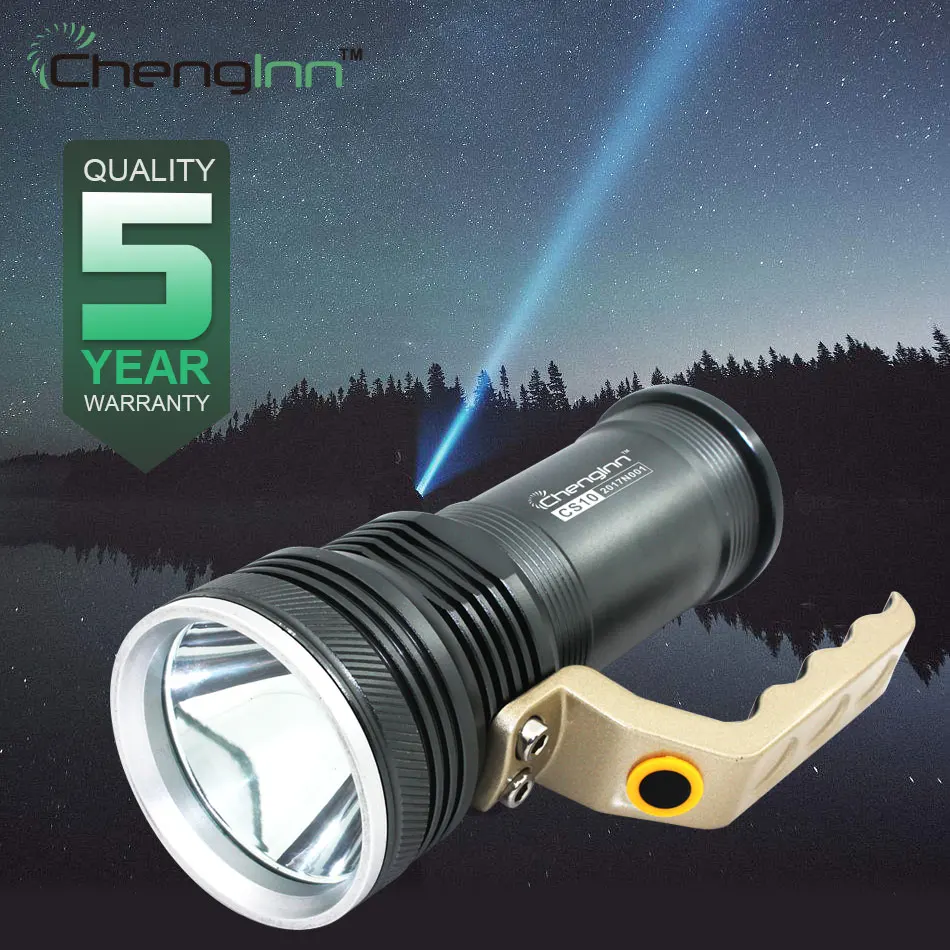 Portable searchlight Hnuting HandLamp Convoy Flashlight Rechargeable