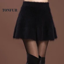 Новое поступление, юбка из натурального норкового кашемира, модная повседневная юбка из натурального норкового кашемира, большие размеры от производителя, OEM DSR5