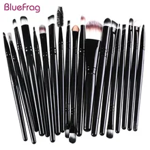 BLUEFRAG Professional Makeup Brush Set tools Make-up Toiletry Kit Brand Make Up Brush Set pincel maleta de maquiagem 6 color