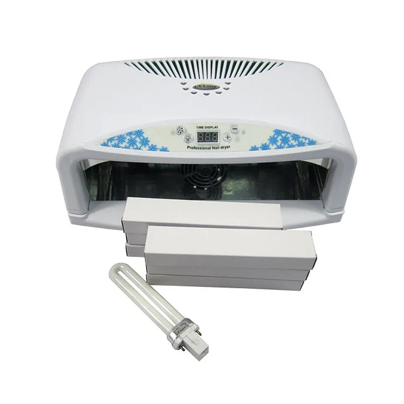 

54W UV lamp and 6pcs 9W light tube for refurbish LCD front glass drying and Nail dryer