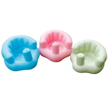 Inflatable Infant Baby Seat Learning Sitting Seat Portable Feeding Chair Indoor Outdoor Safety Cushion Sofa Support Sit Chair baby support seat soft baby sofa infant learning to sit chair keep sitting posture comfortable cotton safety travel car seat