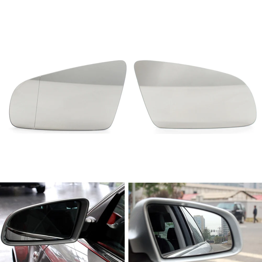 

Right Left Side Car Rear View Mirrors Glass Heated Tinted Rearview Rear View Lens For Audi A4B6B7C6 05-07 8T0857536D 4F0857536AE