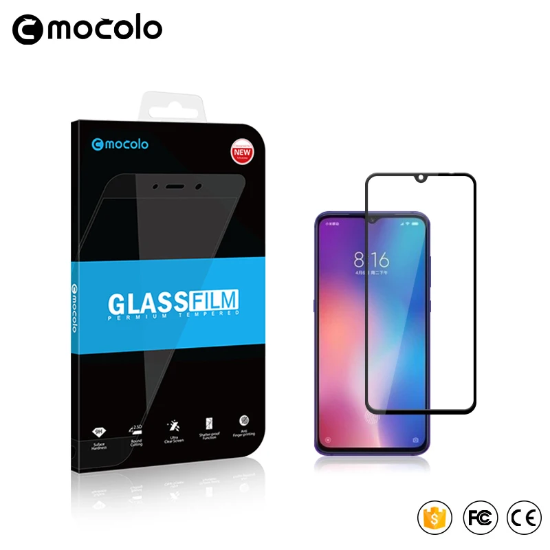 

Mocolo 2.5D 9H Full Cover Tempered Glass Film On For Xiaomi Mi CC9 e 9 se CC9e CC 9e 9cc Mi9 MiCC9 Global 64/128/256 GB Xiomi