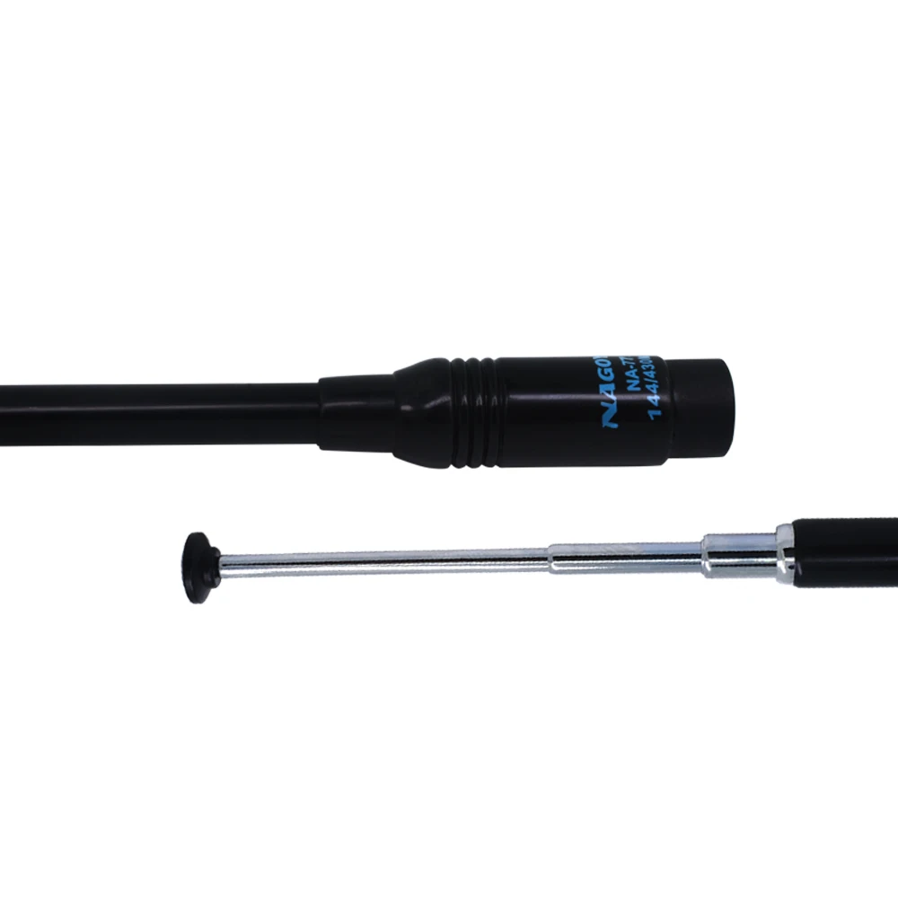 Original NAGOYA NA-773 SMA-M Male Extendable DUAL BAND 144/430MHz 2.15 dBi Two Way Radio UHF VHF Handheld Antenna