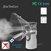 New Handheld portable Inhale Nebulizer Mesh atomizer silent inalador usb autoclean nebulizador Adult Automizer inhaler for kids