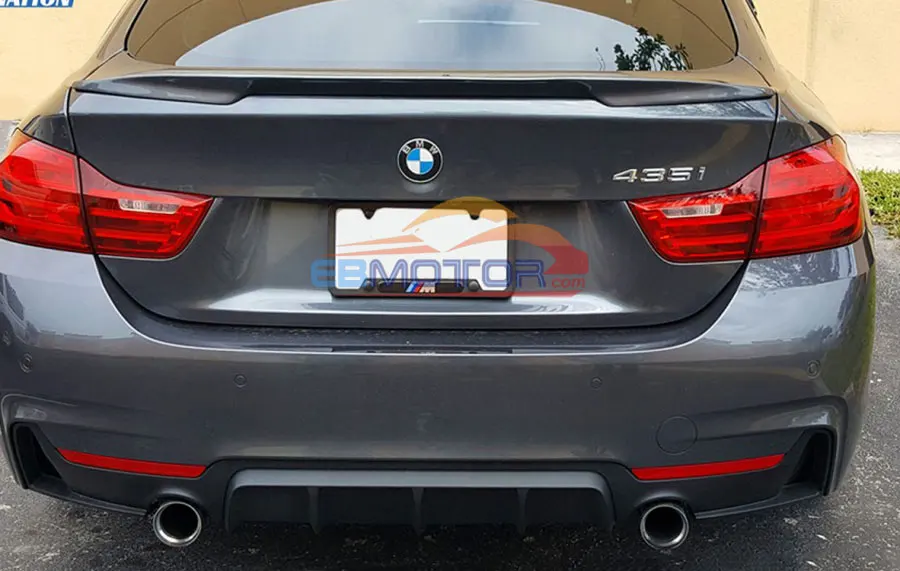 M PERFORMANCE TYPE REAL CARBON FIBER REAR SPOILER FOR BMW 4 SERIES 4DOOR F36  SPOILER  B249
