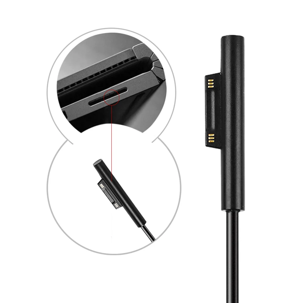 1 м usb type C 15 в PD зарядный кабель для microsoft Surface Pro3/Pro4/Pro5/Pro6 usb type C 15 в PD зарядный кабель