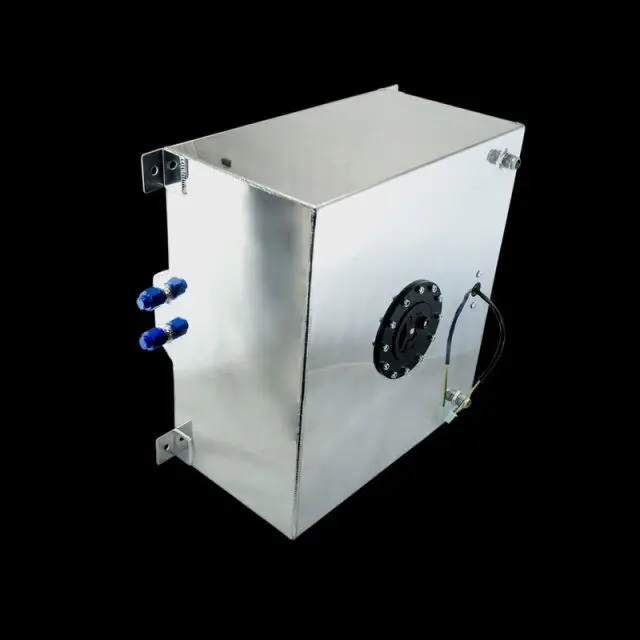 US $77.40 Vr 60l Aluminium Fuel Surge Tank With Sensor Fuel Cell 60l With Cap Foam Inside VrTk41
