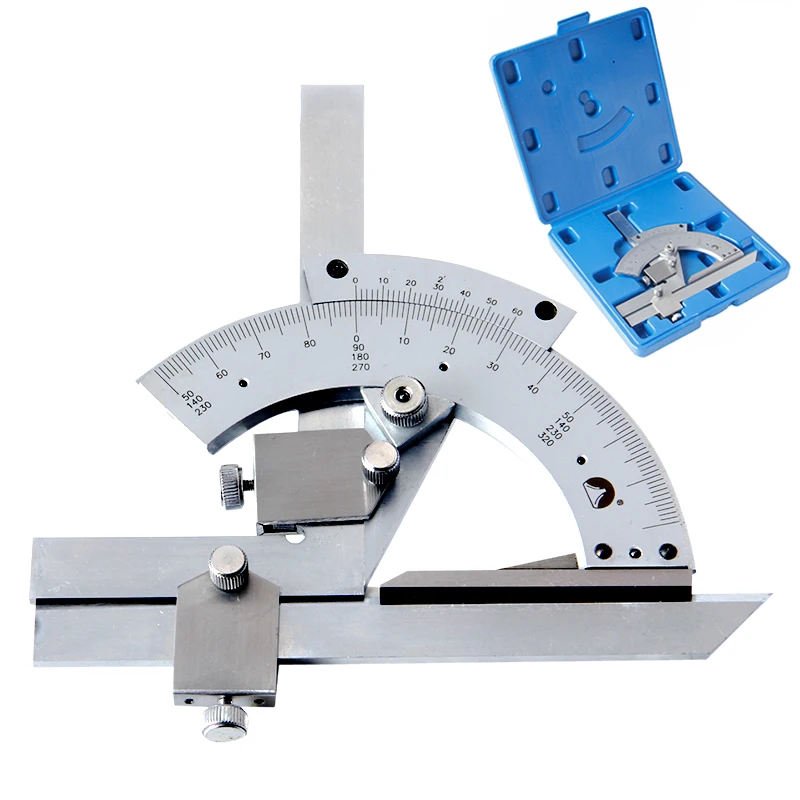 FUJISAN универсальная угловая линейка 0-320 градусов угол квадратный измеритель линейка углеродный стальной транспортир измерительные инструменты