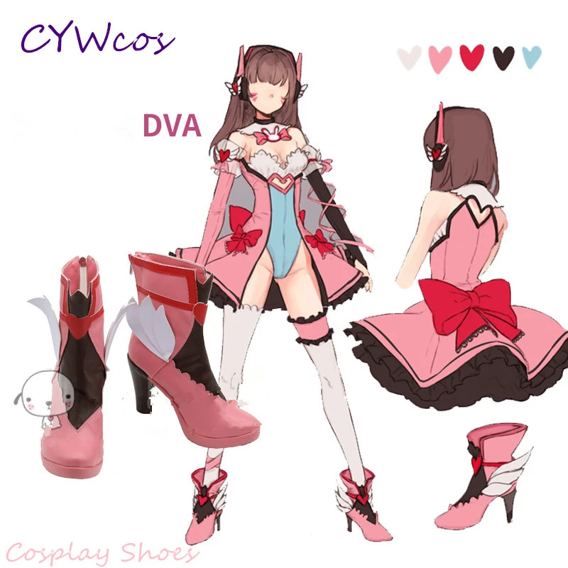 Женские ботинки для косплея OW DVA D.va Kawaii Girl|Туфли| |