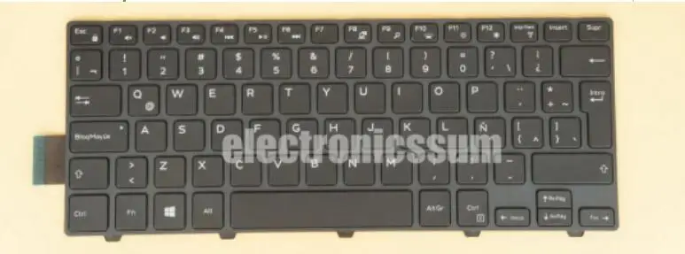 Клавиатура для Dell Inspiron 14 5439 5447 5448 7000 3442 3443 Latitude 3000 3450 3460 3470 Vostro 3449