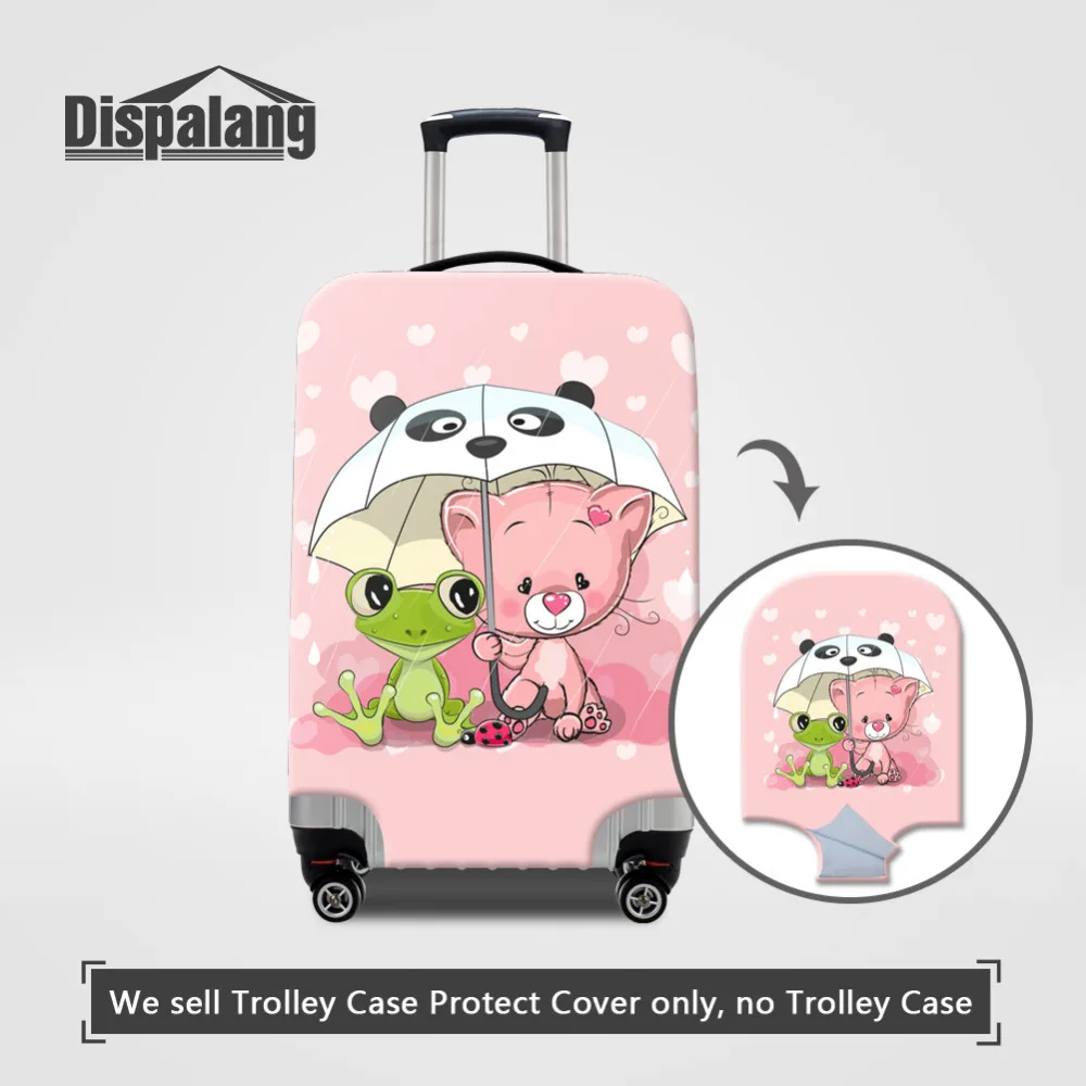 cartoon  beer woemns cute luggage cover (3)