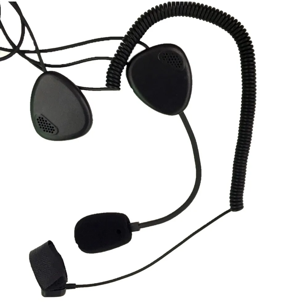 New Black Upgrade Finger PTT Helmet Headset MIC for Motorola Radio for GP883002000 PRO5150 CLS1110 (2)