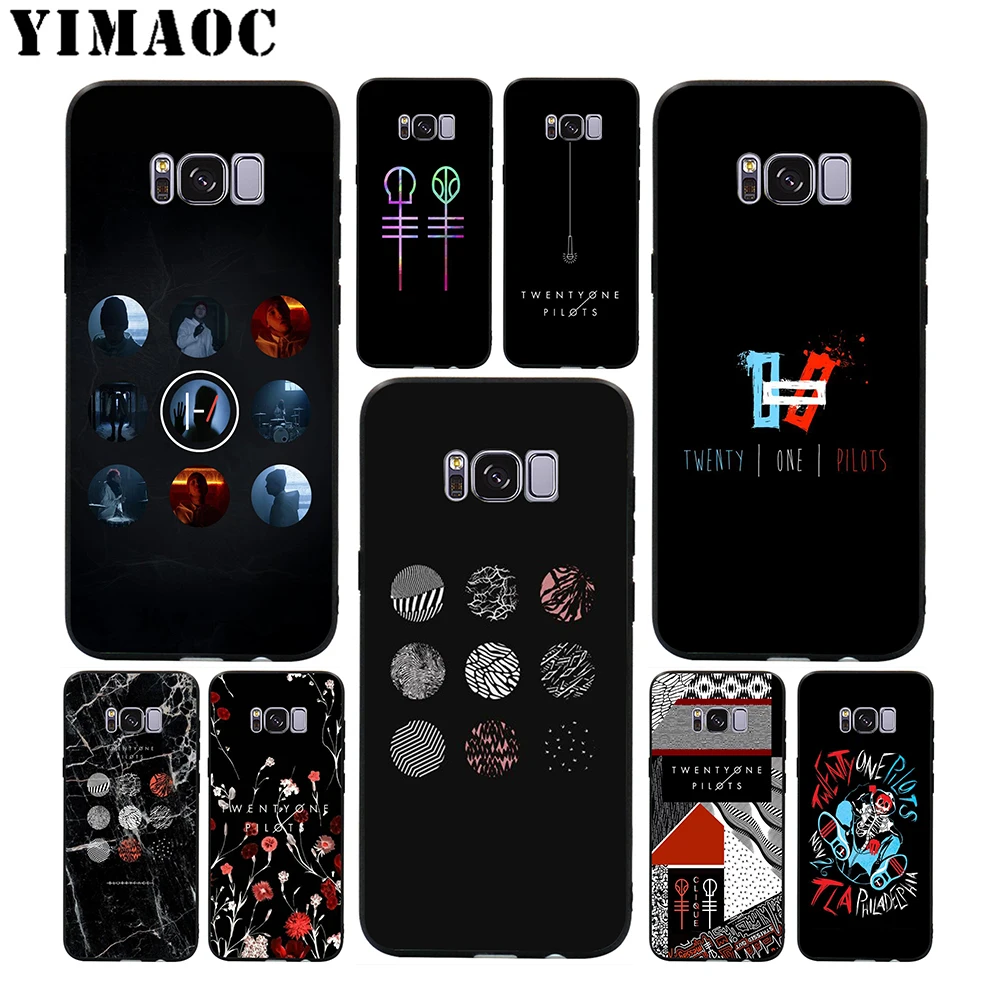 YIMAOC Twenty One Pilots Soft Case for Samsung Galaxy S10 S10e S9 S8 A6 Plus S7 S6 Edge A7 A5 A3 J6 Note 9 8 |