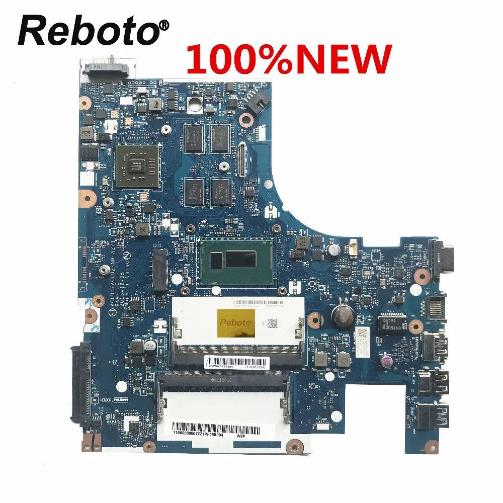 

NEW FOR Lenovo G50-70 Laptop Motherboard With SR1E8 3558U CPU ACLU1/ACLU2 NM-A271 Rev1.0 100% Tested Fast Ship
