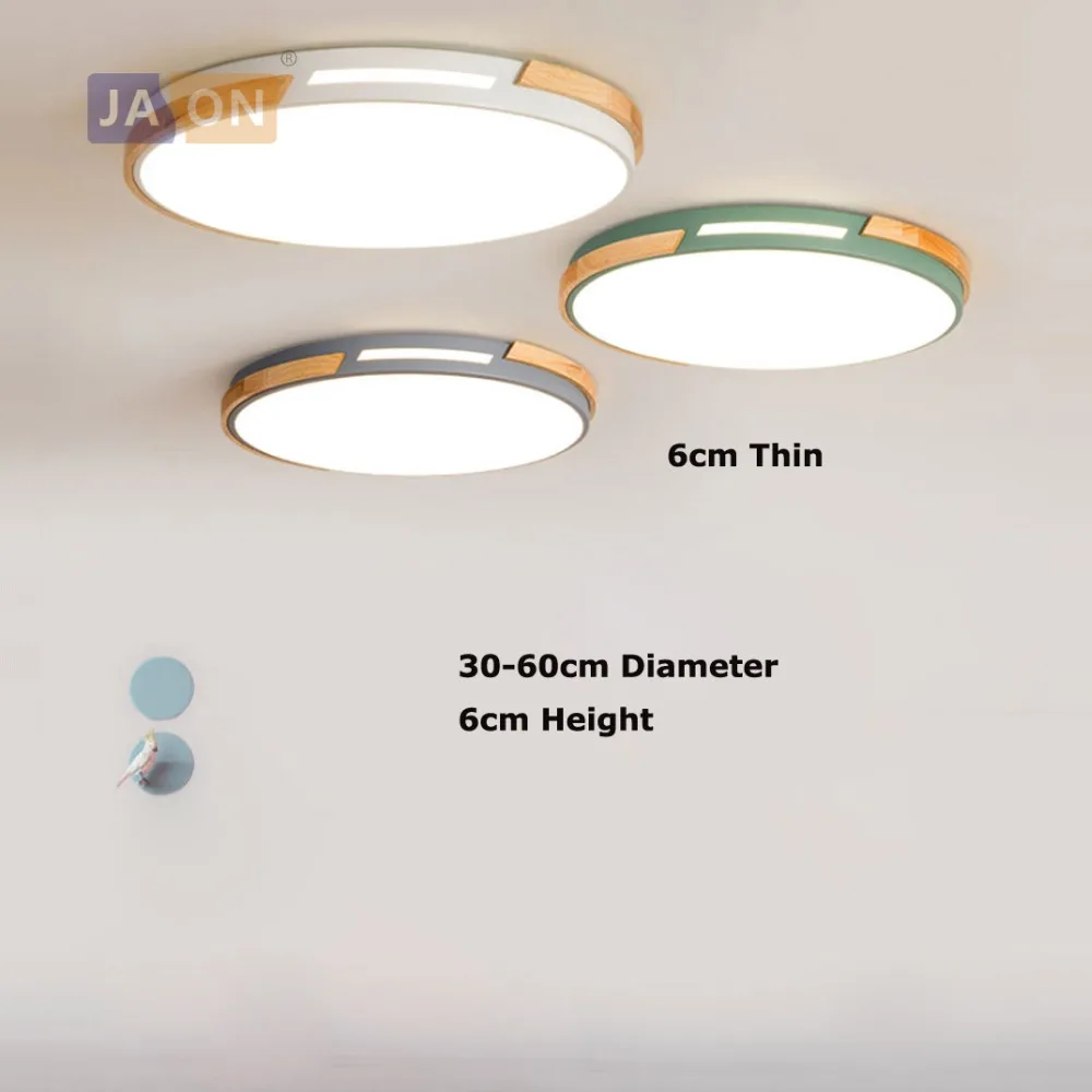 

LED Modern Iron Acryl Wood Round 6cm Height LED Lamp.LED Light.Ceiling Lights.LED Ceiling Light.Ceiling Lamp For Foyer Bedroom