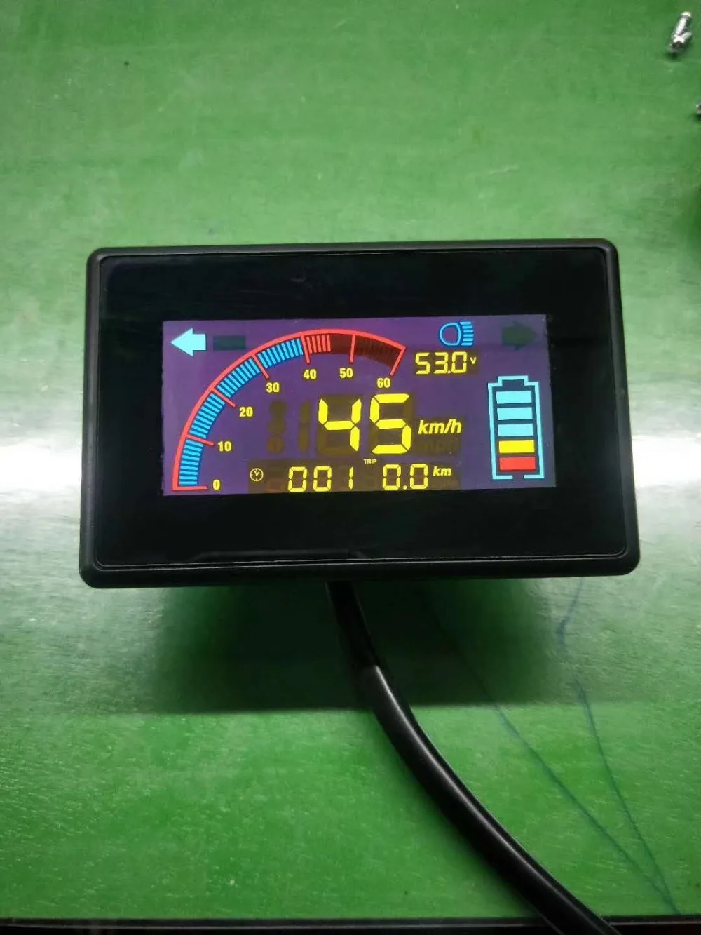 lithium battery  bike display colored_201812283