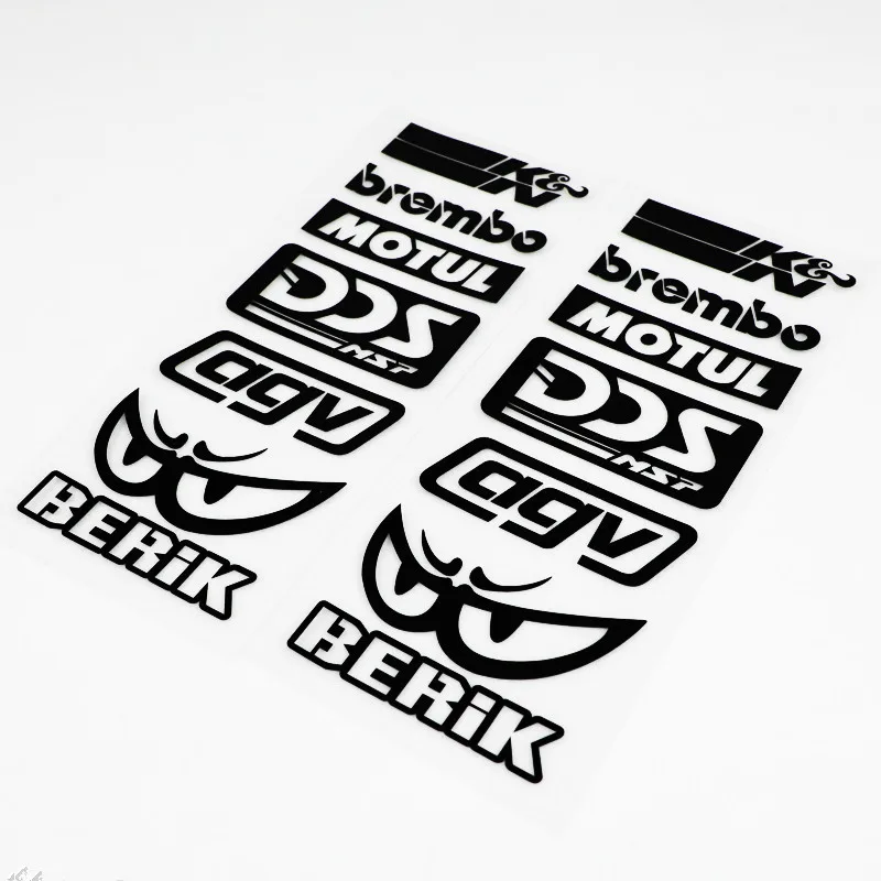 

1 Set Sponsor Motorcycle Side Strip Bike Helmet Sticker Car Styling Vinyl Decal for KN CYGNUS-X Width 8cm