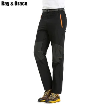 

Ray Grace Quick Dry Summer Sport Men Hiking Pants Camping Trekking Climbing Outdoor Sports Waterproof Fast Dry Pants For Men
