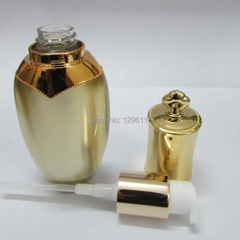 Download 30 / lot 30ML CROWN shape press pump bottle, cosmetic ... Yellowimages Mockups