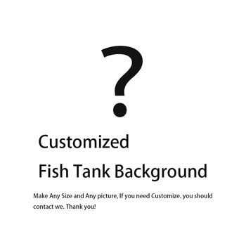 

Customize Any Length Fish Aquatic Pet Decorations Ornaments Aquarium Background Backdrop Fish Tank Board Aquarium Landscape