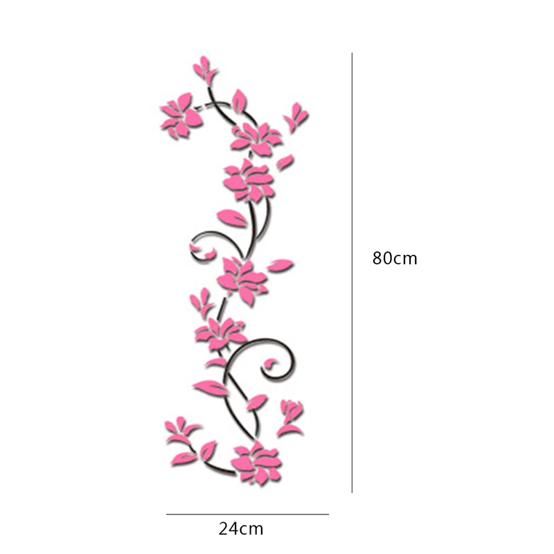 DIDIHOU настенные наклейки с виноградной лозой домашний Декор большие бумажные цветы Гостиная Спальня наклейка на стену бумага сделай сам домашний Декор стены