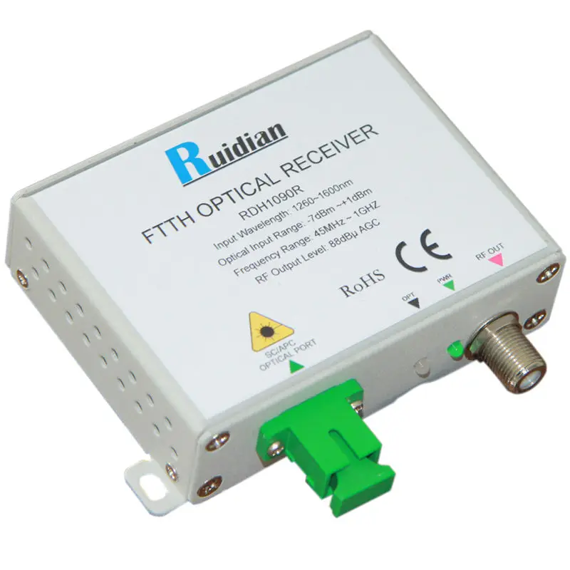 Low price FTTH CATV optical node receiver RDH1090R in Transmission