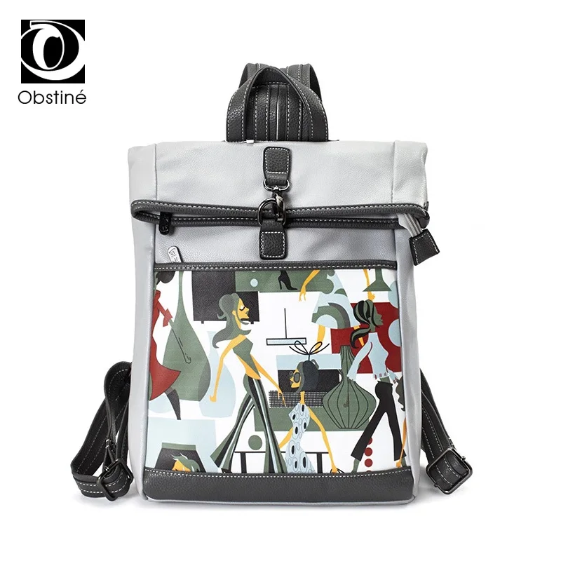

Women Printing Backpacks Anti-theft Backpack Ladies Youth Fashion Bagpack for Girls Casual School Bag Female Travel Back Pack