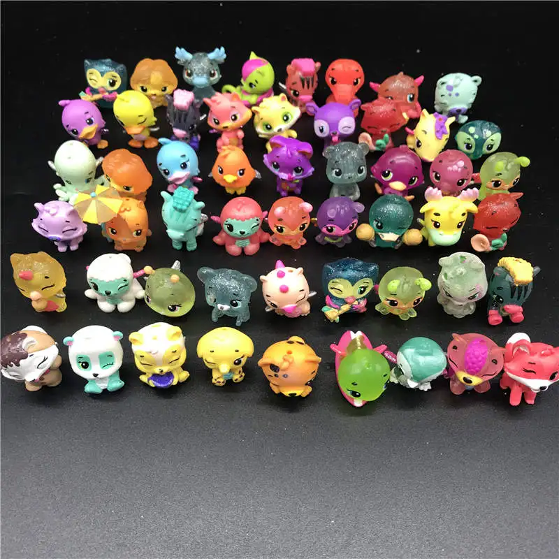 

Cartoon Animals Egg Dolls Fly Horse Fish Hatching Magic Miniature Action Figures Mini Pet Shop Dolls Kids Toys15/30pcs/lot